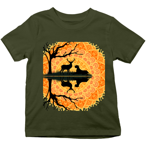 kids animal cotton t shirt
