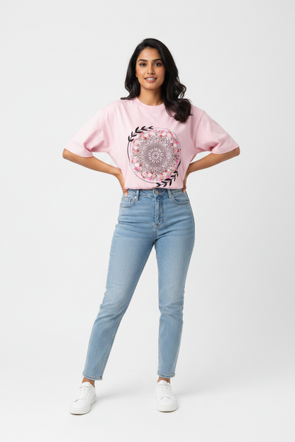 Blossom Mandala Art Tee