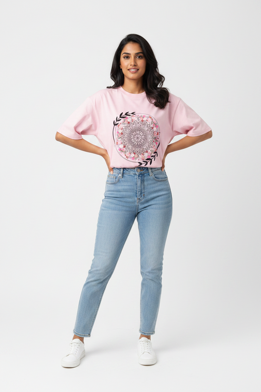Blossom Mandala Art Tee