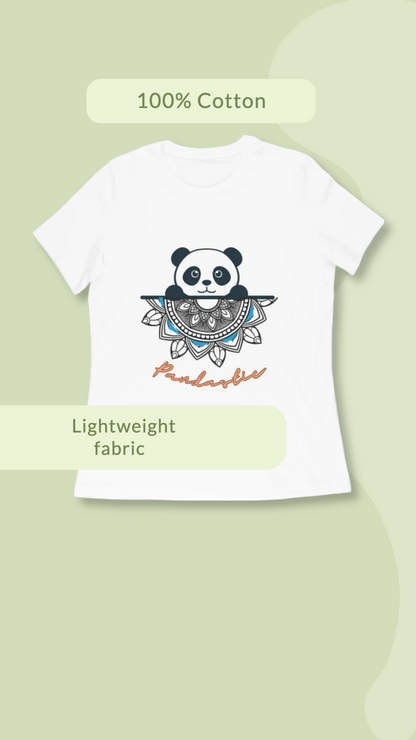 🐼 Mandala Panda Tee