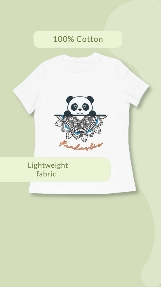 🐼 Mandala Panda Tee