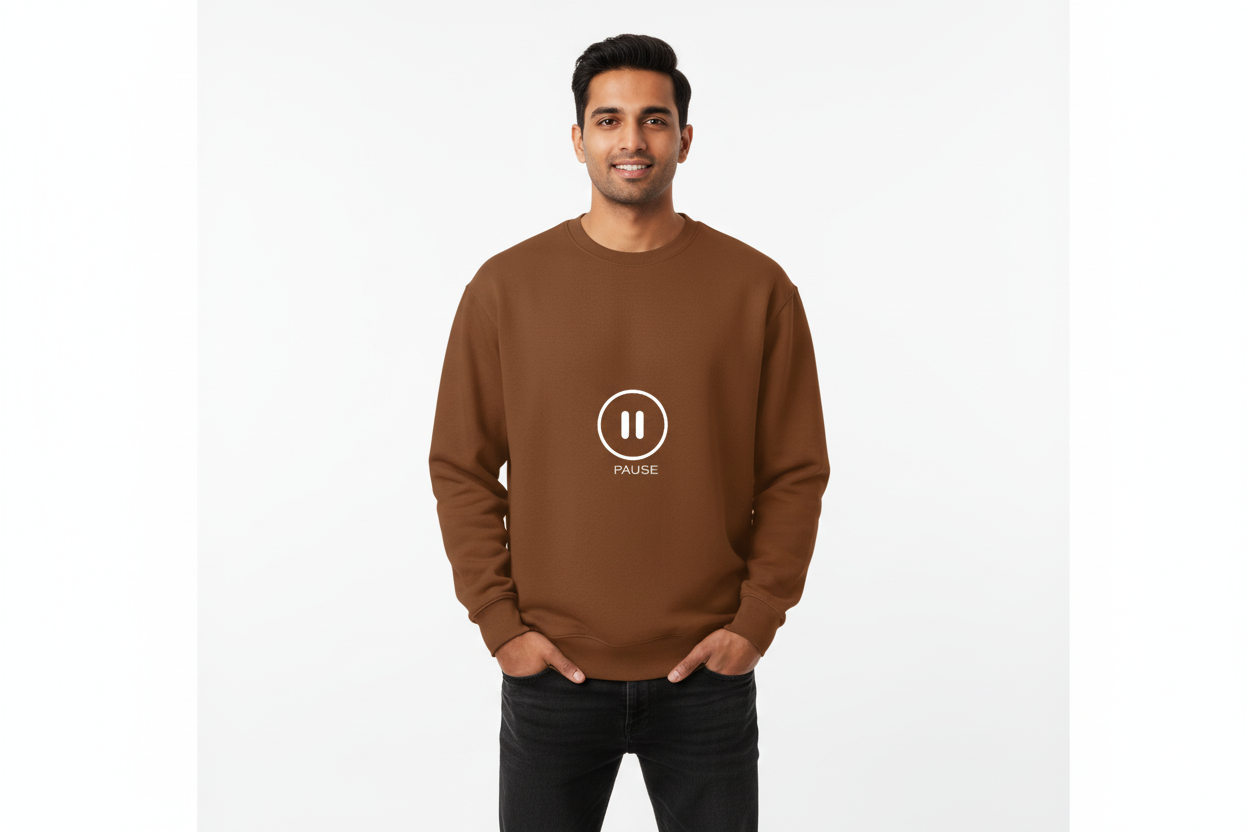 Men Oversized Sweatshirt
