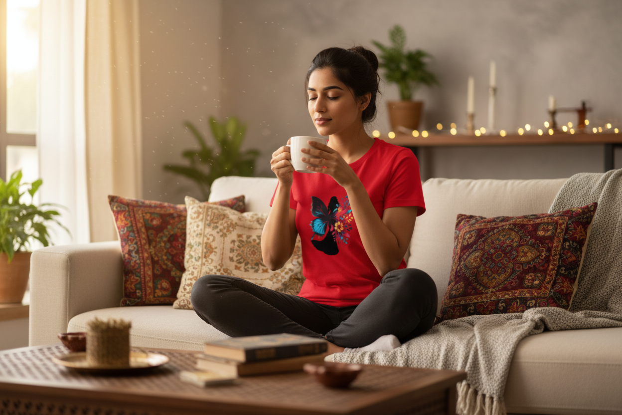 Women cotton T shirt