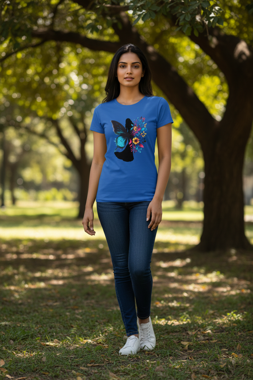 Women cotton T shirt