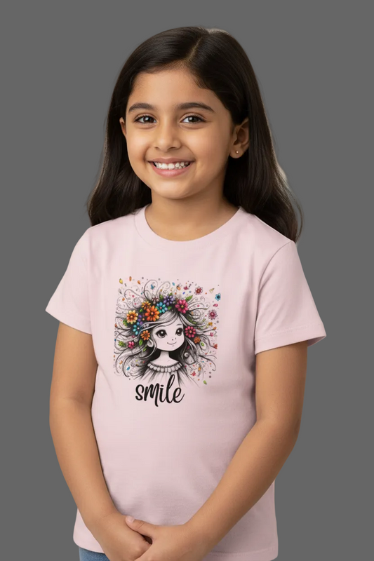 Smile Blossom Kids Tee