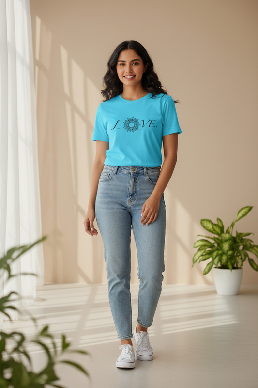 Mandala Love Graphic Tee