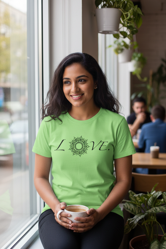 Mandala Love Graphic Tee