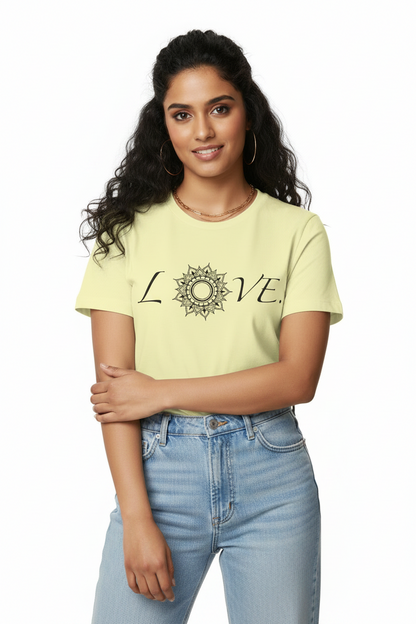 Mandala Love Graphic Tee