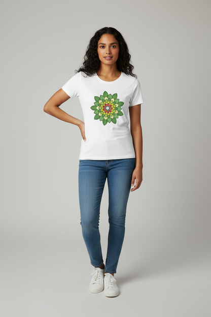 Nature Bloom Mandala Tee