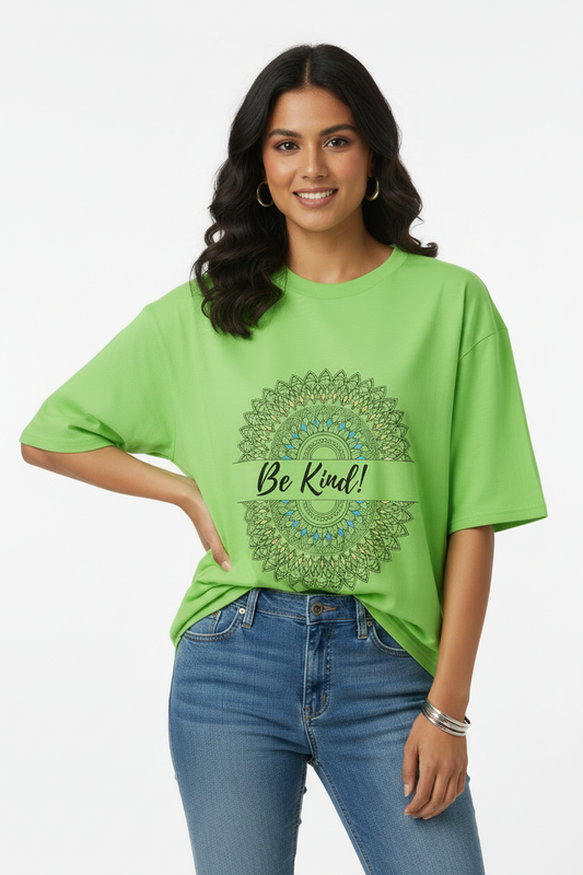 Be Kind Mandala Art Tee