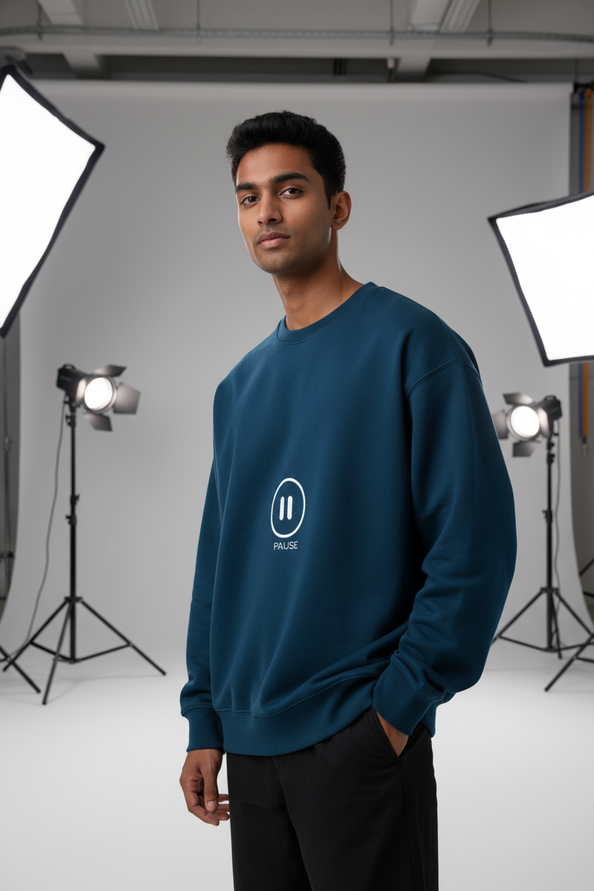 Men Oversized Sweatshirt