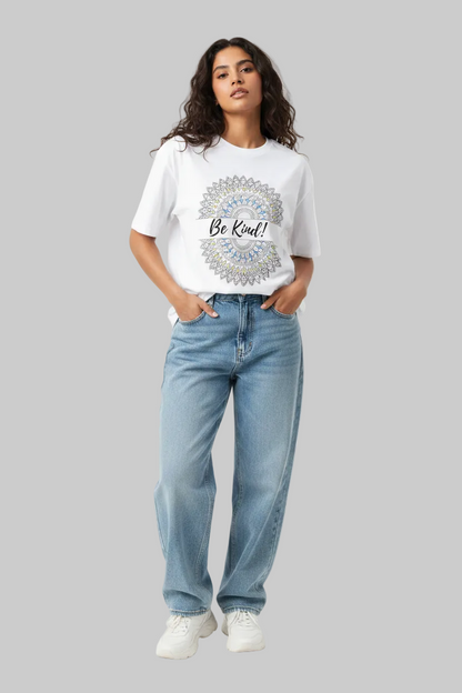 Be Kind Mandala Art Tee